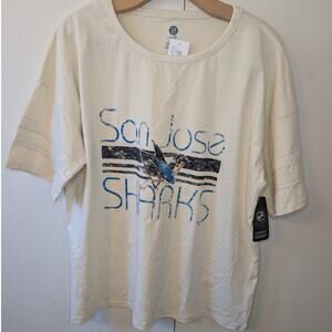 NHL San Jose Sharks Women's Cream Jersey